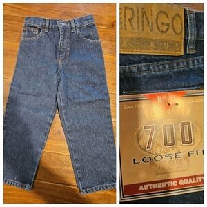 RINGO SPORT NWT BOY'S 700 LOOSE FIT JEANS SIZE 4